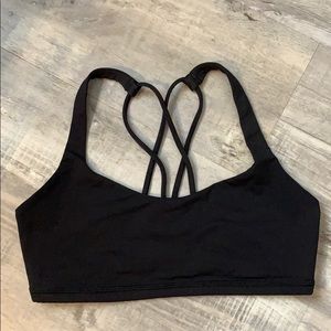 Black Lululemon Sports Bra